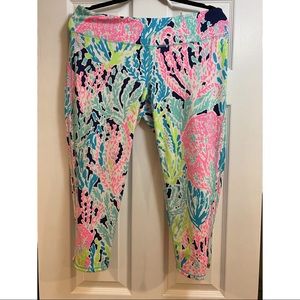 EUC Lilly Pulitzer Cropped Leggings